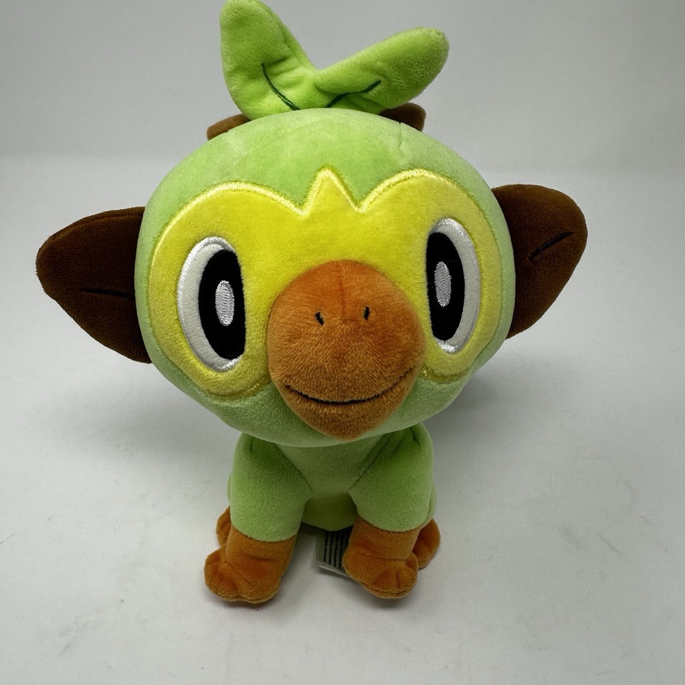 Pokemon Grookey Plush Stuffed Animal 8" WCT‎ 2019 EUC